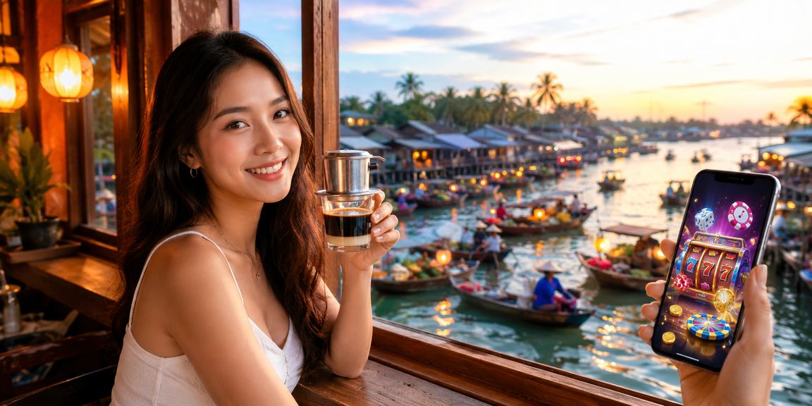 Khung cảnh sân chơi casino di động tại Phú Quốc
